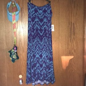LuLaRoe maxi skirt